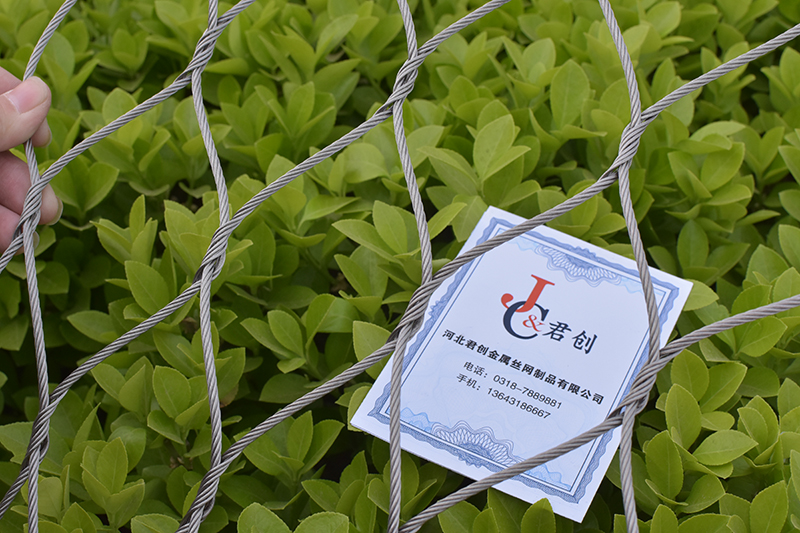 不銹鋼繩網（不銹鋼套繩網）